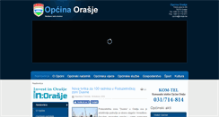 Desktop Screenshot of orasje.ba